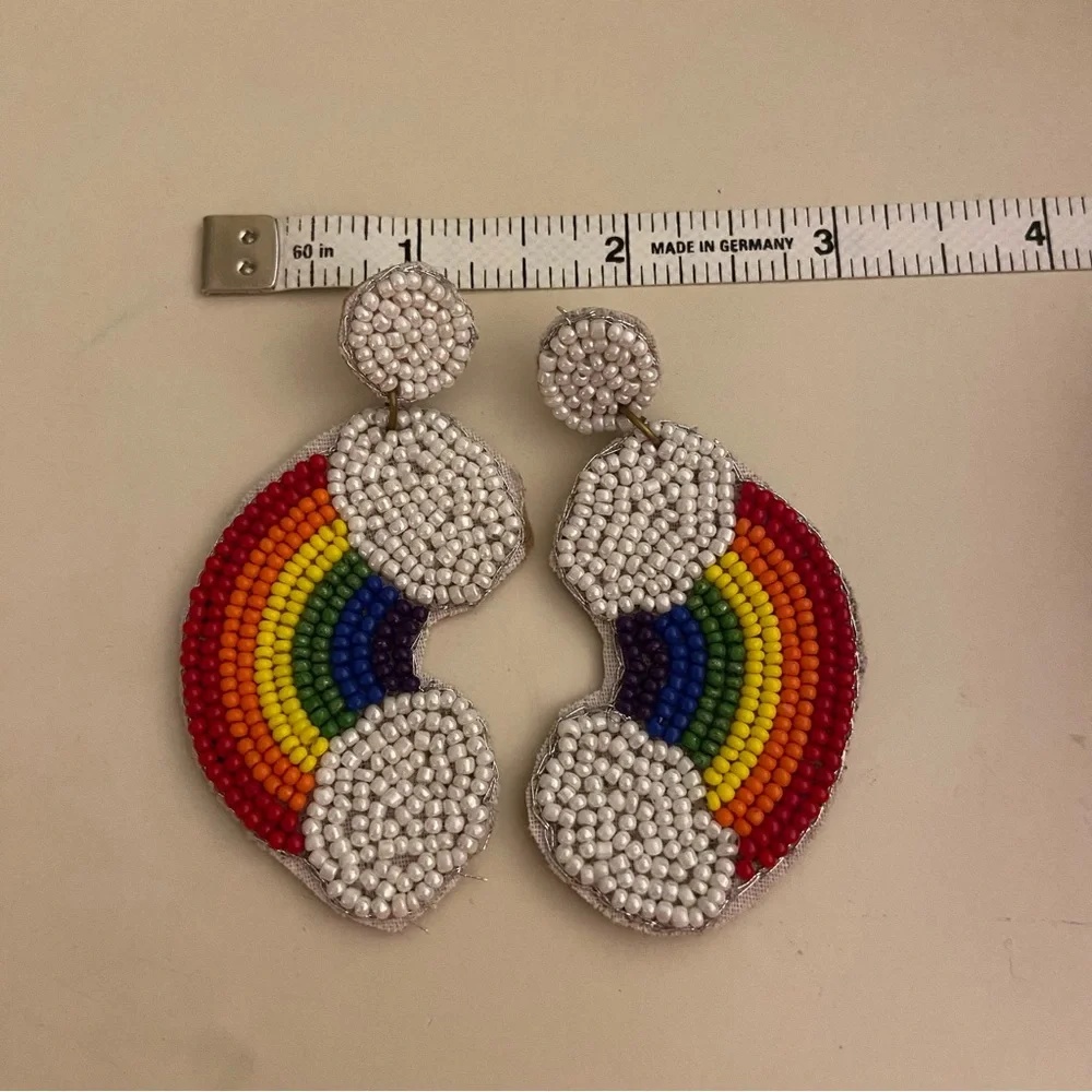 Rainbow earrings